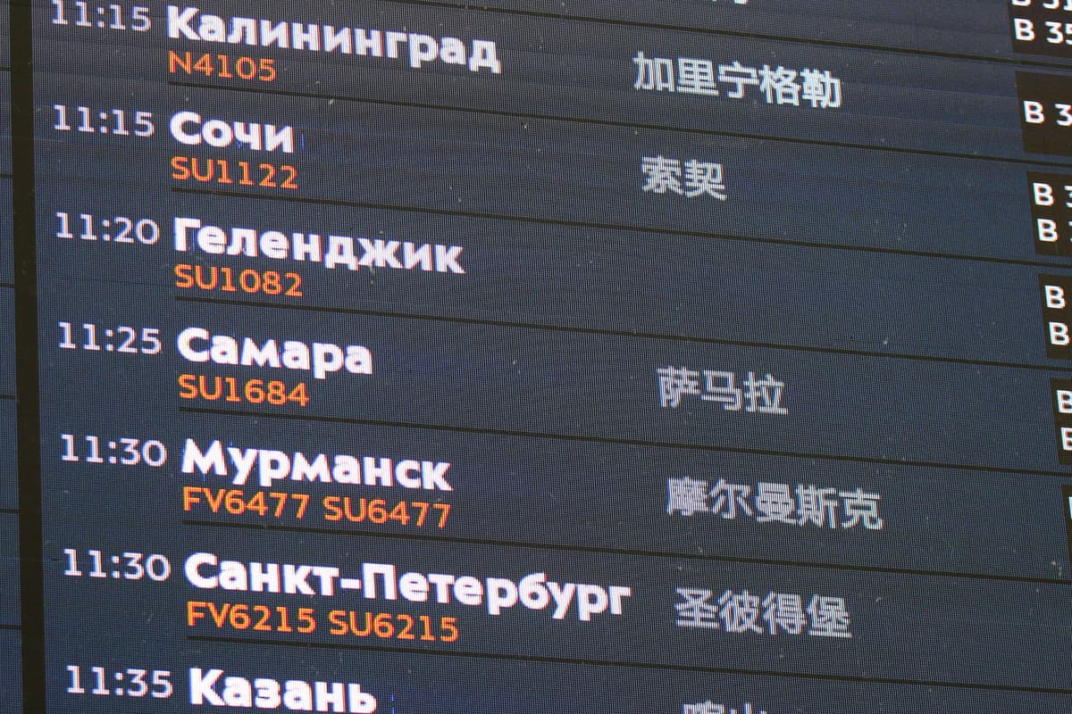 Число закрытых аэропортов выросло в семь раз