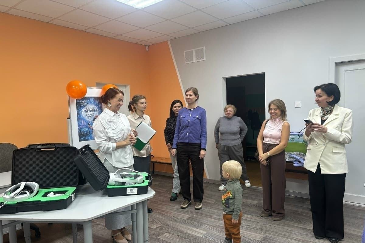 VR-пространство для детей открылось в Архангельске