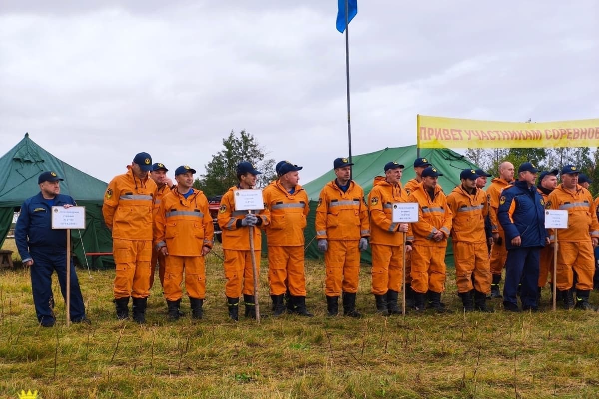 В Славском районе чествовали лесных пожарных