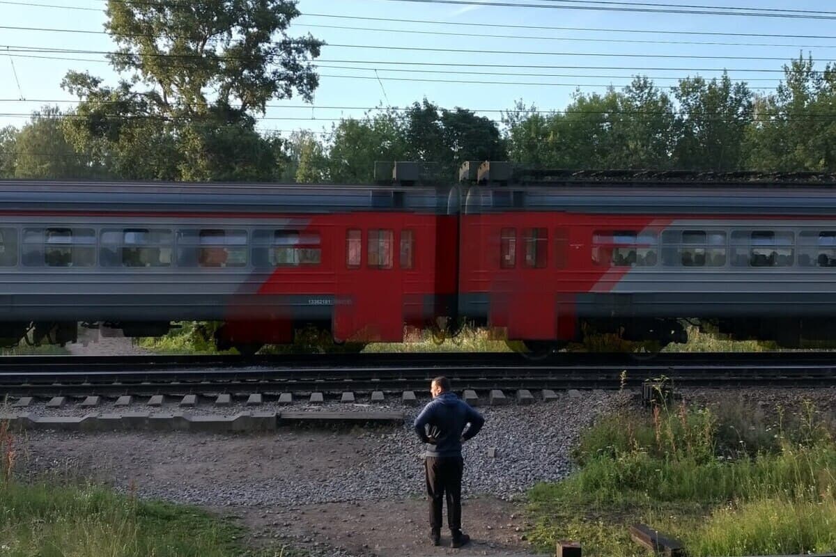 Trains from Kaliningrad to Krasnolesye and Zheleznodorozhny went on a winter break