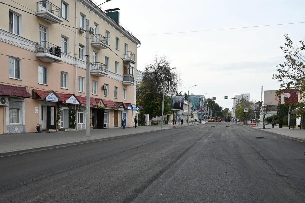 В Пензе ремонт улицы Бакунина планируют завершить до конца следующей недели