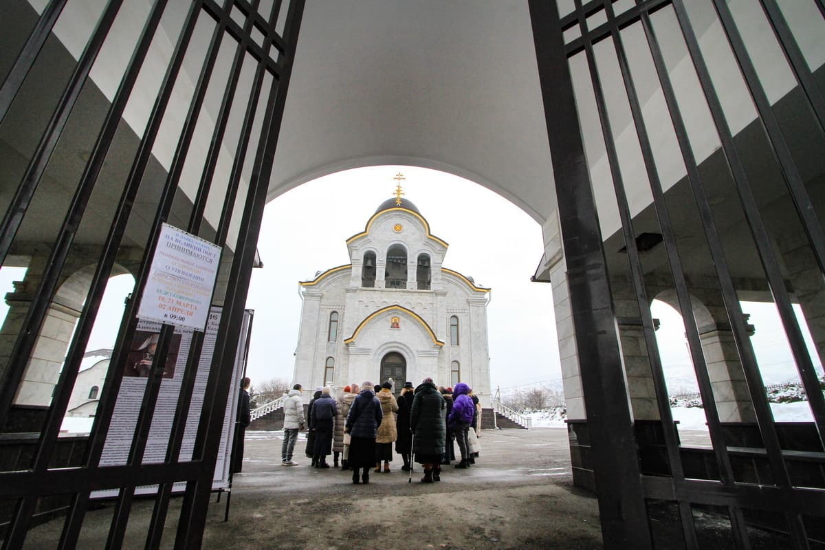 Святыня прибыла в Казахстан