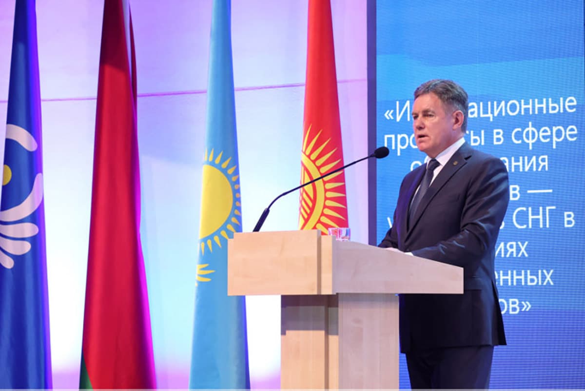 Петришенко рассказал о ключевых векторах интеграции стран СНГ в области образования
