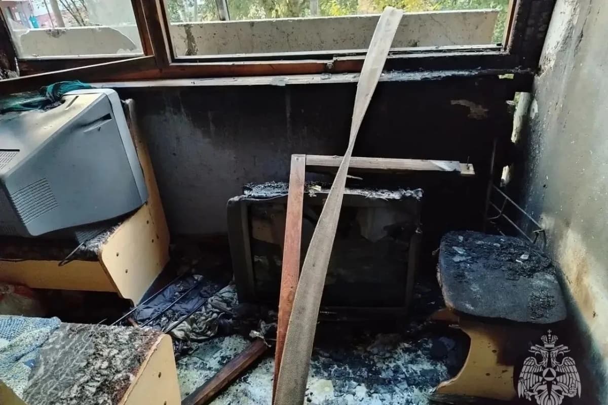 В Автозаводском районе при пожаре погиб 39-летний мужчина