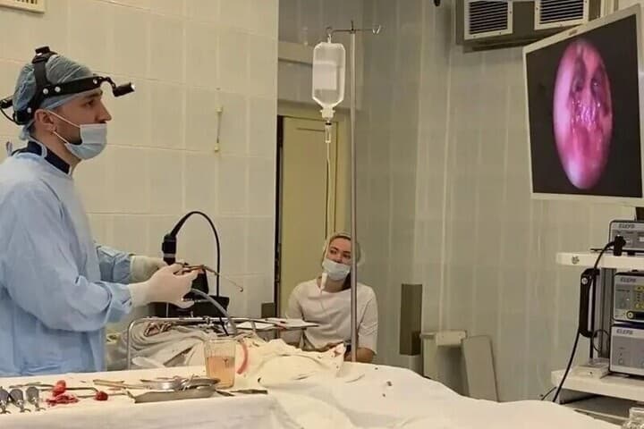 В Серпуховской больнице помогли пациенту с хроническим синуситом
