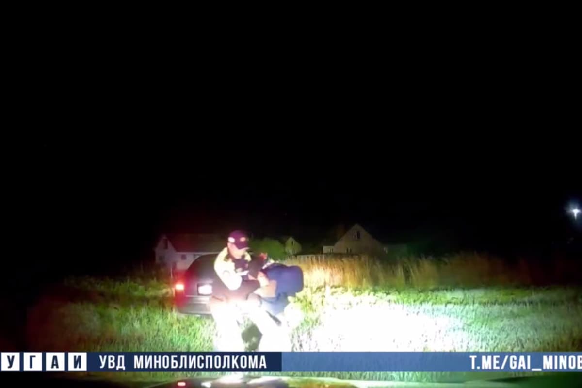 В Копыльском районе ГАИ задержала нетрезвого бесправника-мотоциклиста с 4 промилле