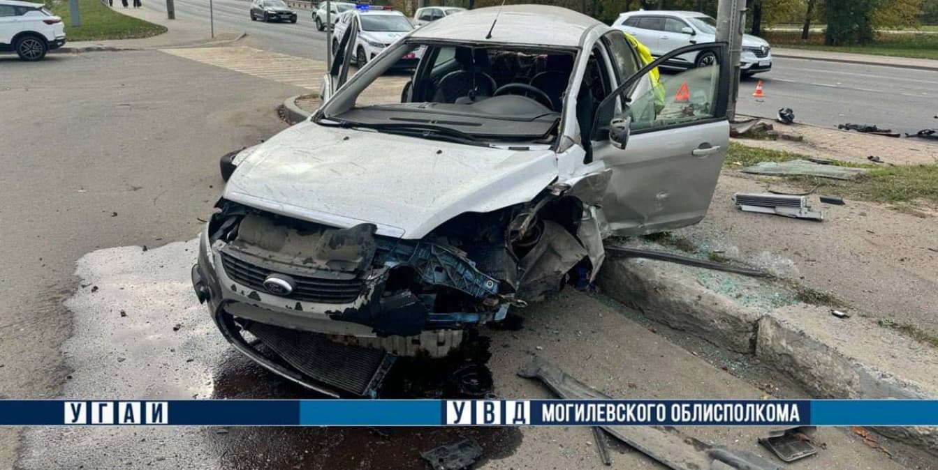Авария в Могилеве: благодаря автокреслам дети избежали тяжелых травм