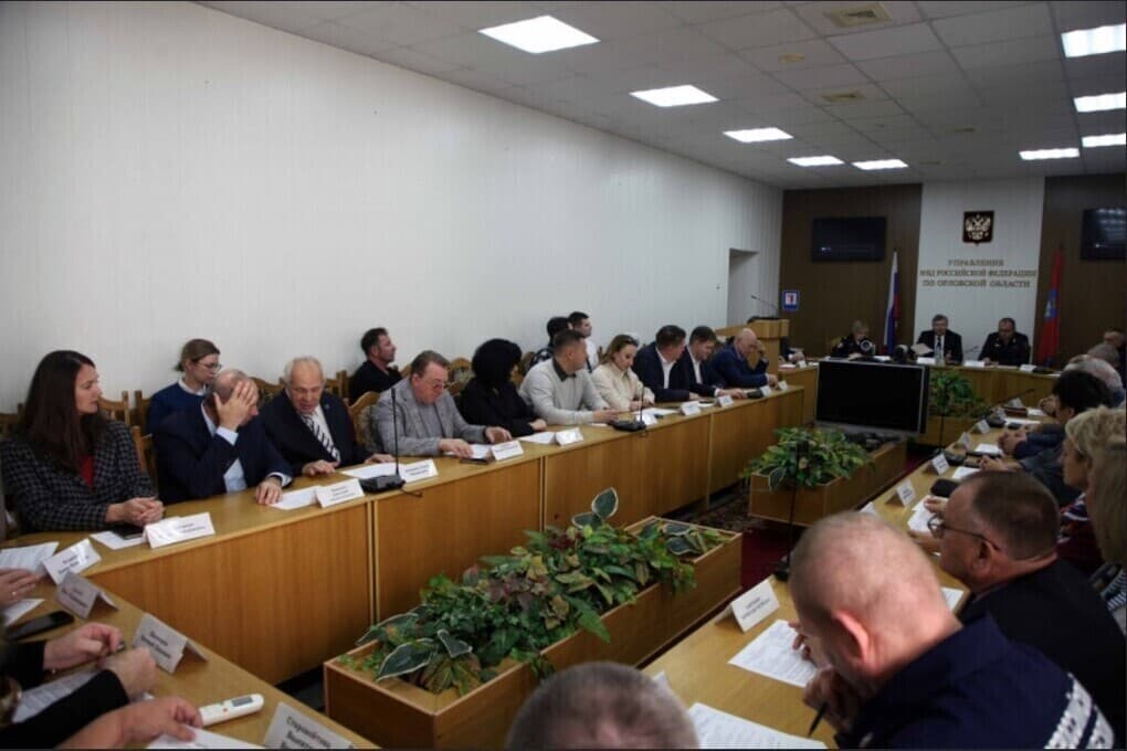 В Орловской области участковые уполномоченные полиции рассмотрели более 45 тысяч обращений
