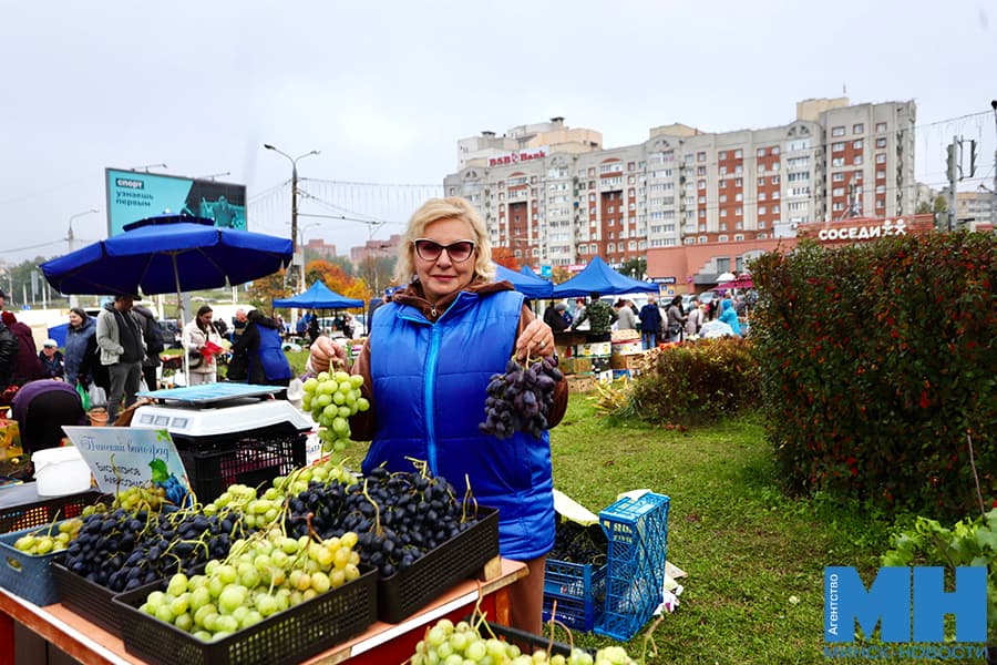 Слуцкие груши, пинский «Байконур» и пчелиные дары: что еще нашли на осенней ярмарке в Уручье
