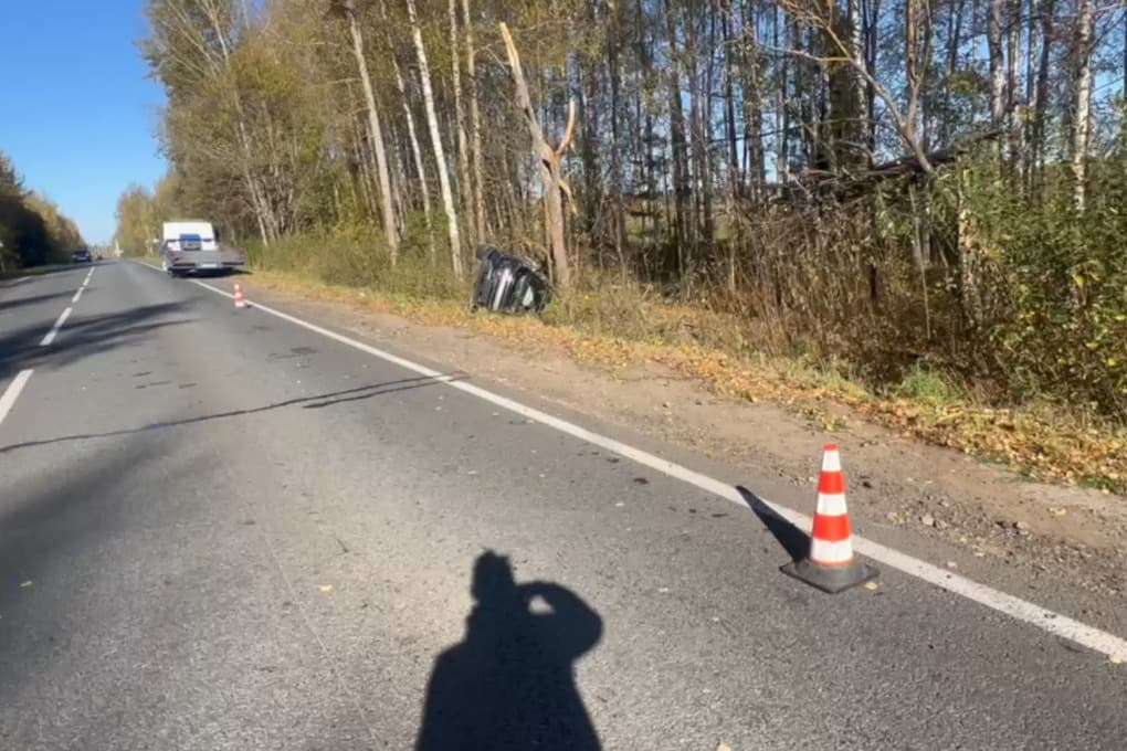 УГИБДД: Авто улетело в кювет на полной скорости в Уренском округе