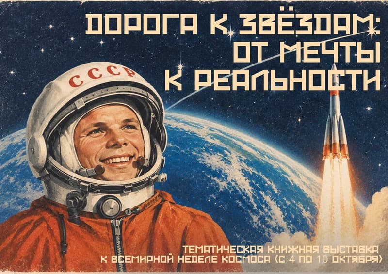 В Национальной библиотеке проходит выставка «Дорога к звездам: от мечты к реальности»