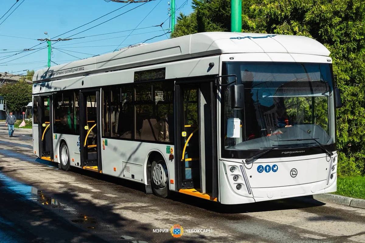 Ten trolleybuses "Citizen" based on MAZ sets will be delivered to Cheboksary before the end of the year