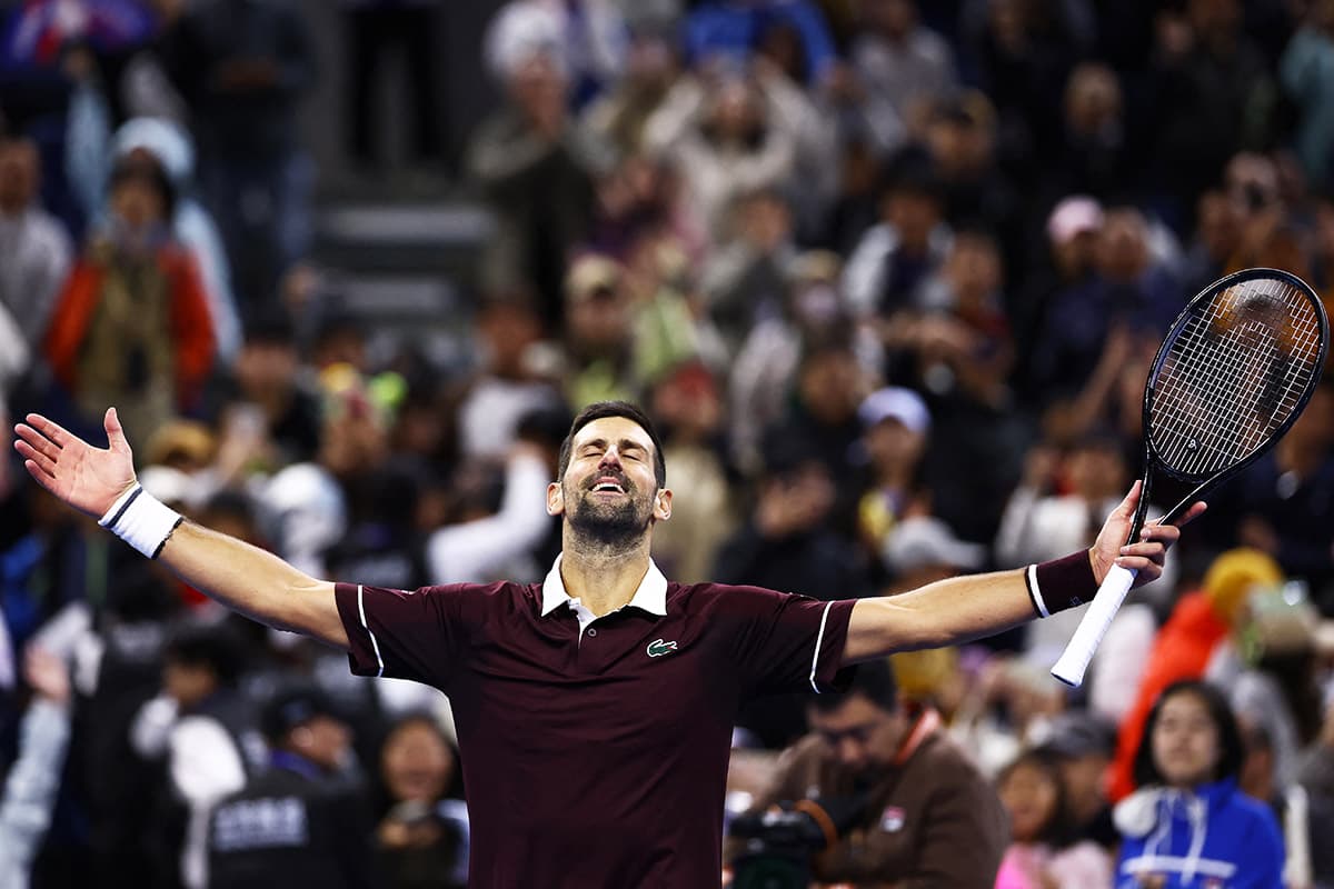 Djokovic à Pékin a battu le record de Nadal pour la durée d'une série gagnante dans un tournoi de tennis