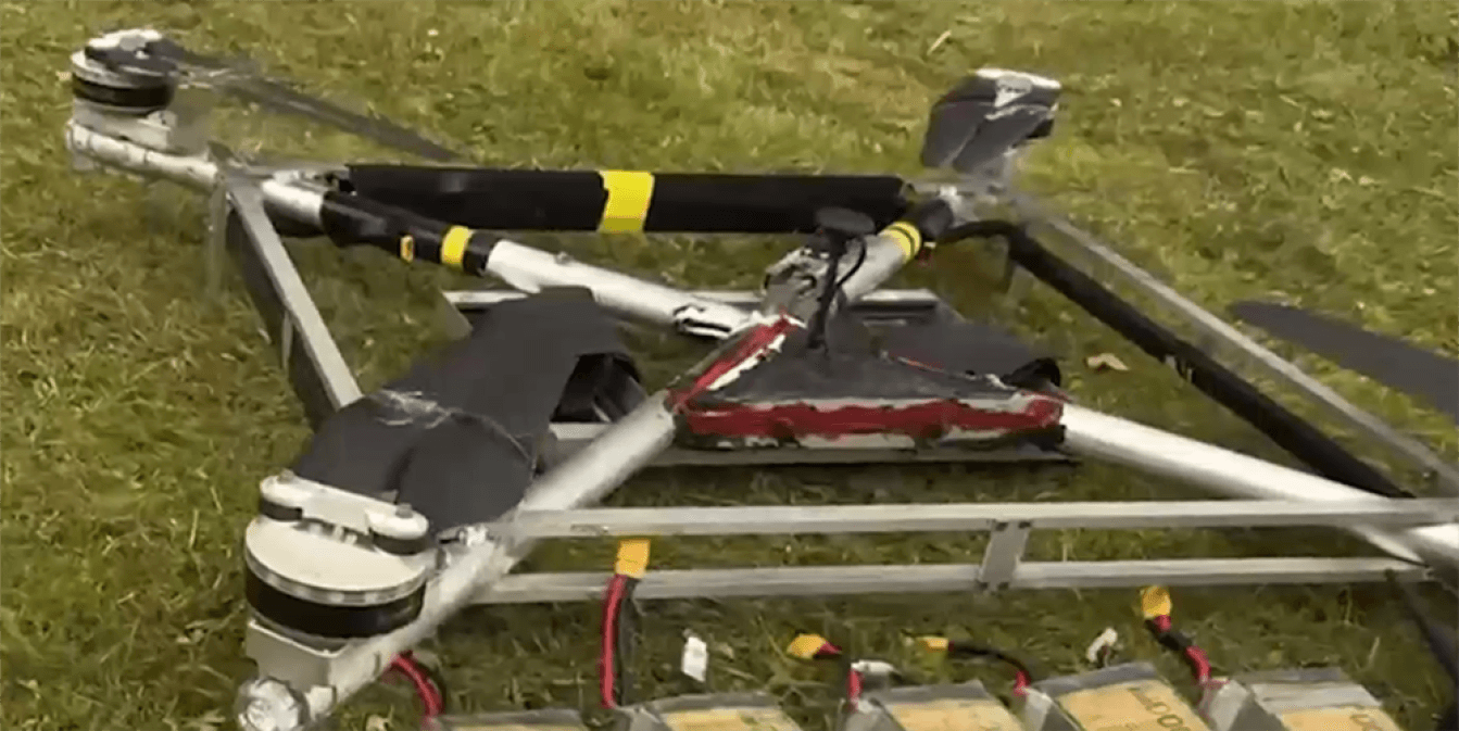 In the Ostrovetsky district detained a local resident with a drone
