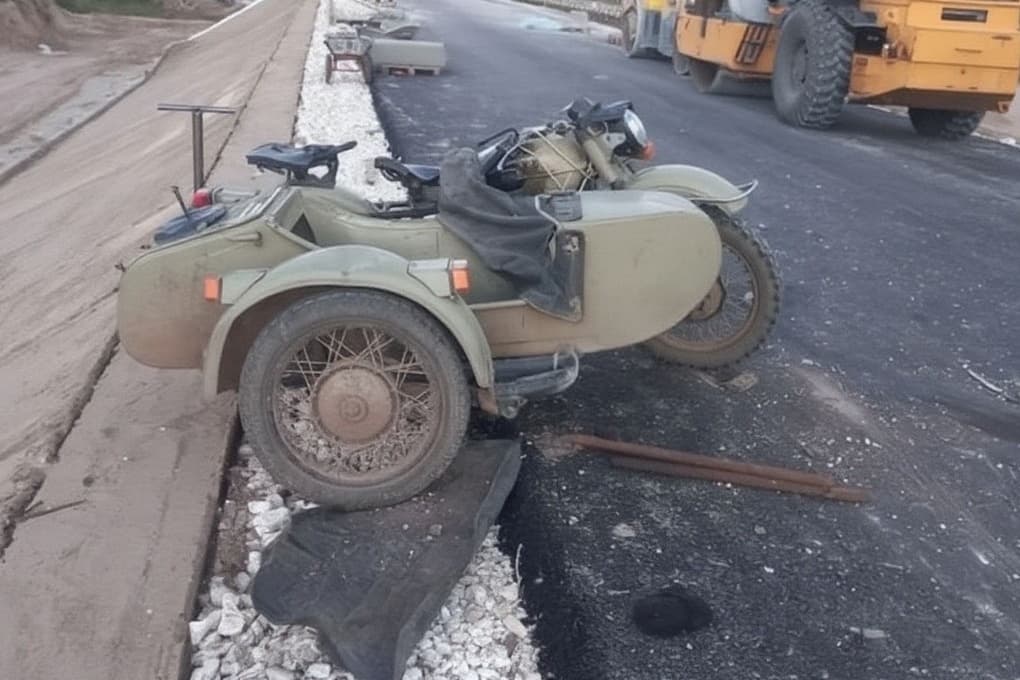 Motorcyclist died after hitting rubble in the Volgograd region