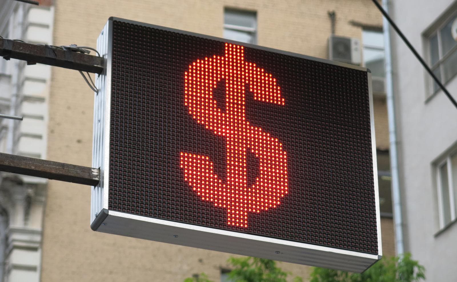 The Central Bank raised the official dollar exchange rate by almost  1.5