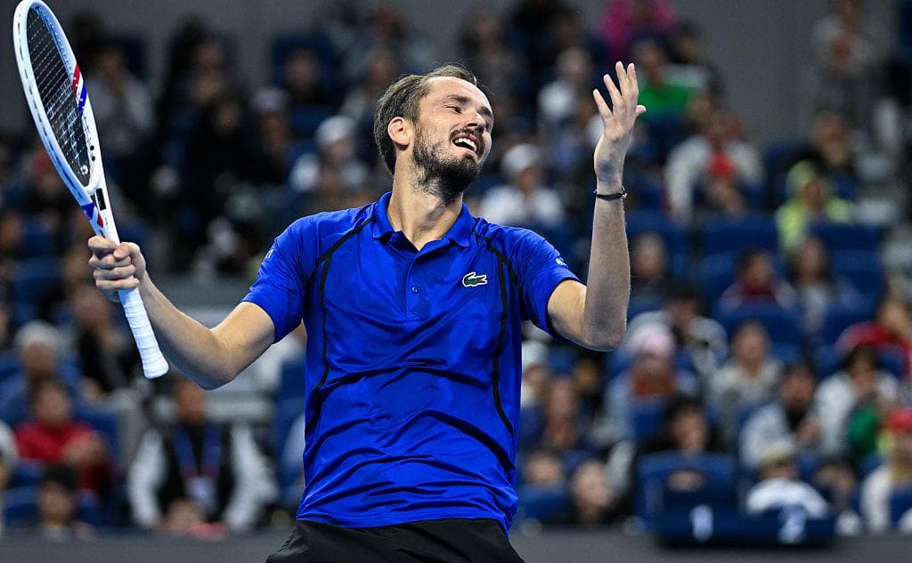 Daniil Medvedev called “100% accident” hitting the ball in the audience