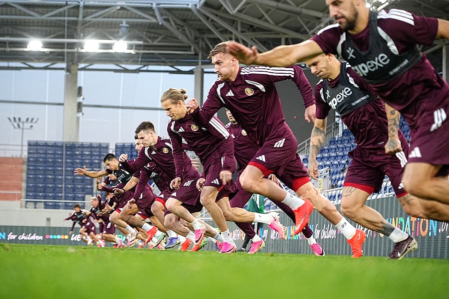 There are questions on defense: the head coach of the national team of Belarus on football – about the upcoming game in the League of Nations