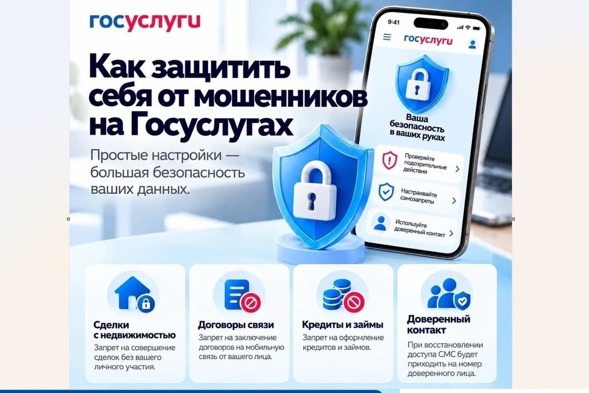 Finally: Kostromiki will be able to protect themselves as much as possible from fraudsters thanks to the service on "State Services"