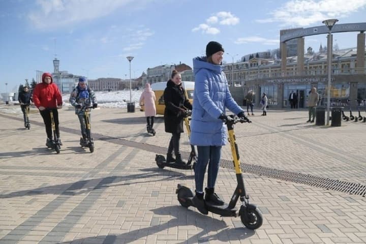The season of electric scooters in Nizhny Novgorod will be extended until November