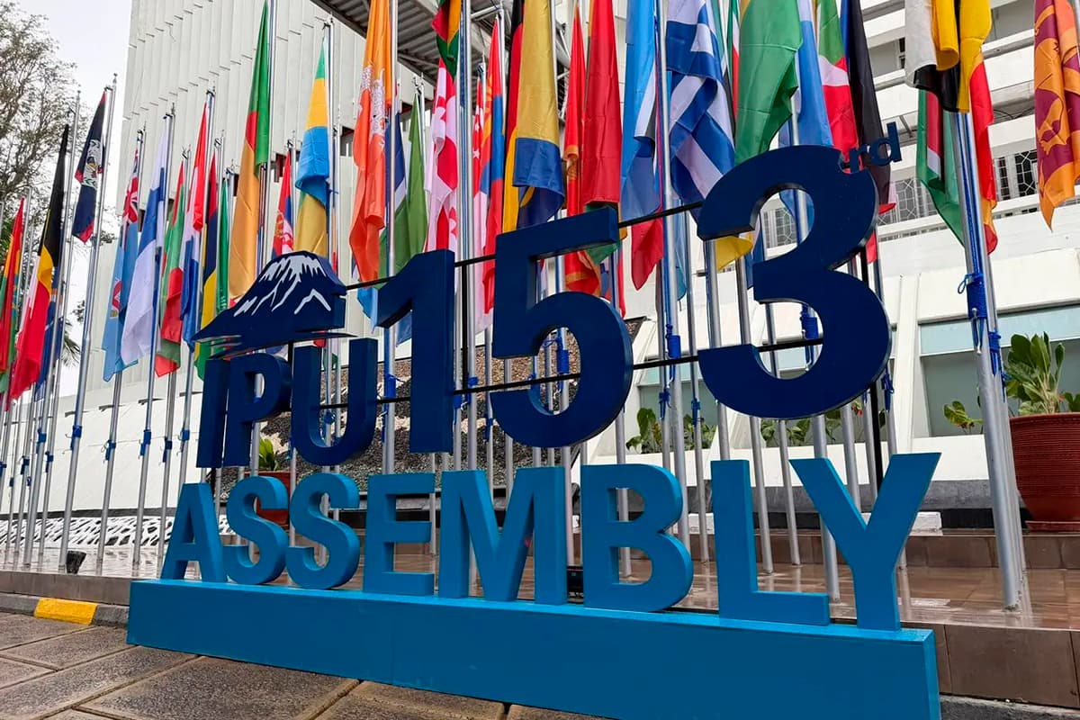 Rachkov takes part in the 153rd Assembly of the Inter-Parliamentary Union in Tanzania