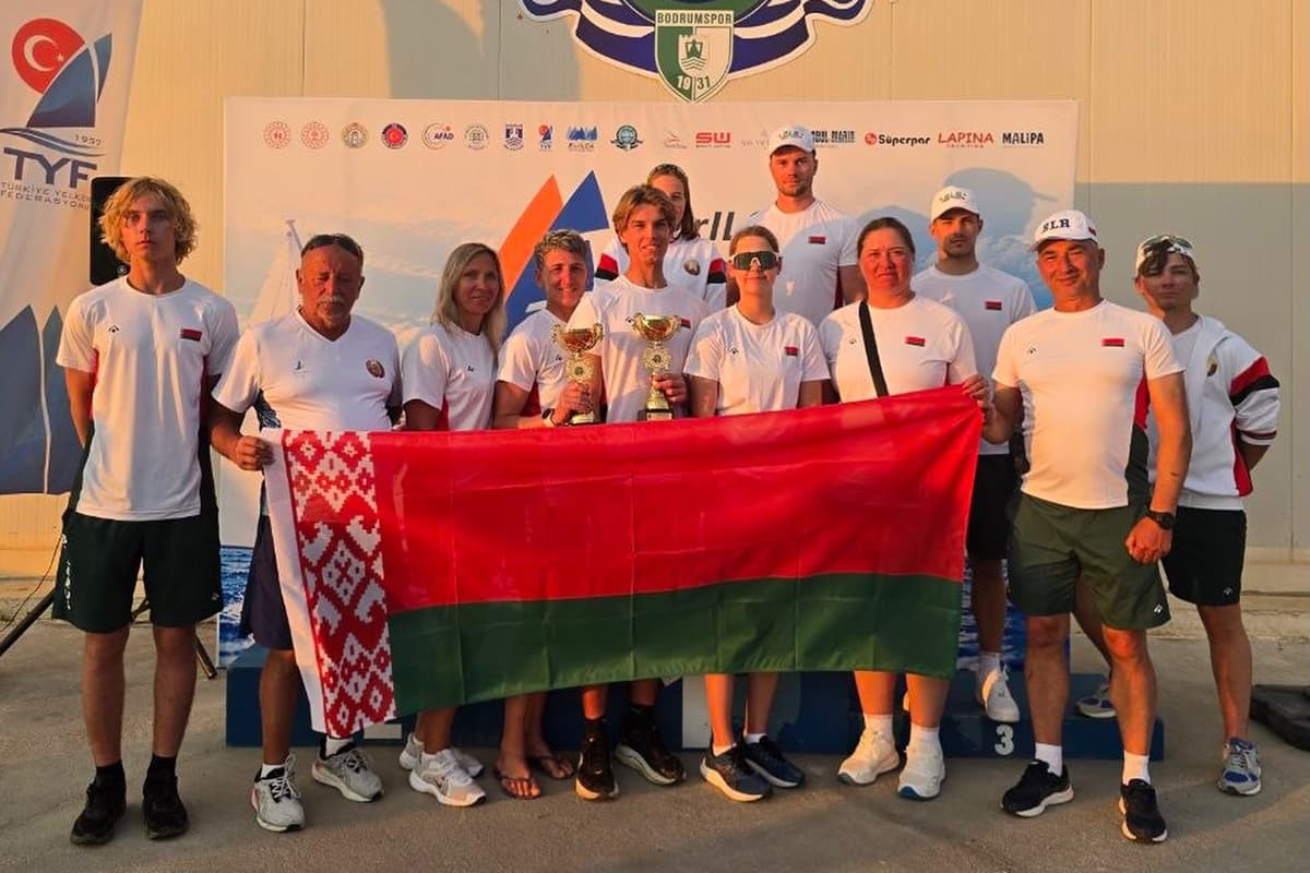 Bielorrusia ganó dos platas en la Copa Europea de Vela en Turquía