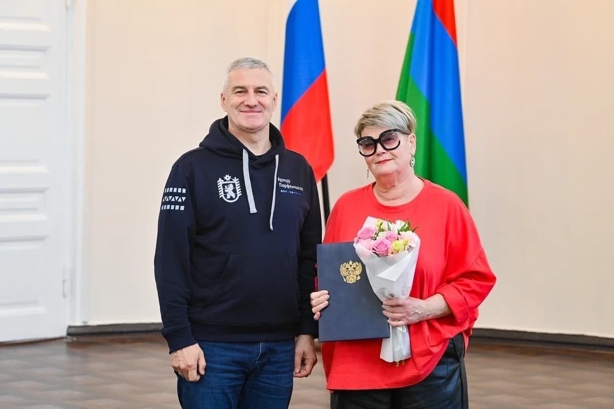 In Sortavala, awards were given to active residents of the Ladoga region
