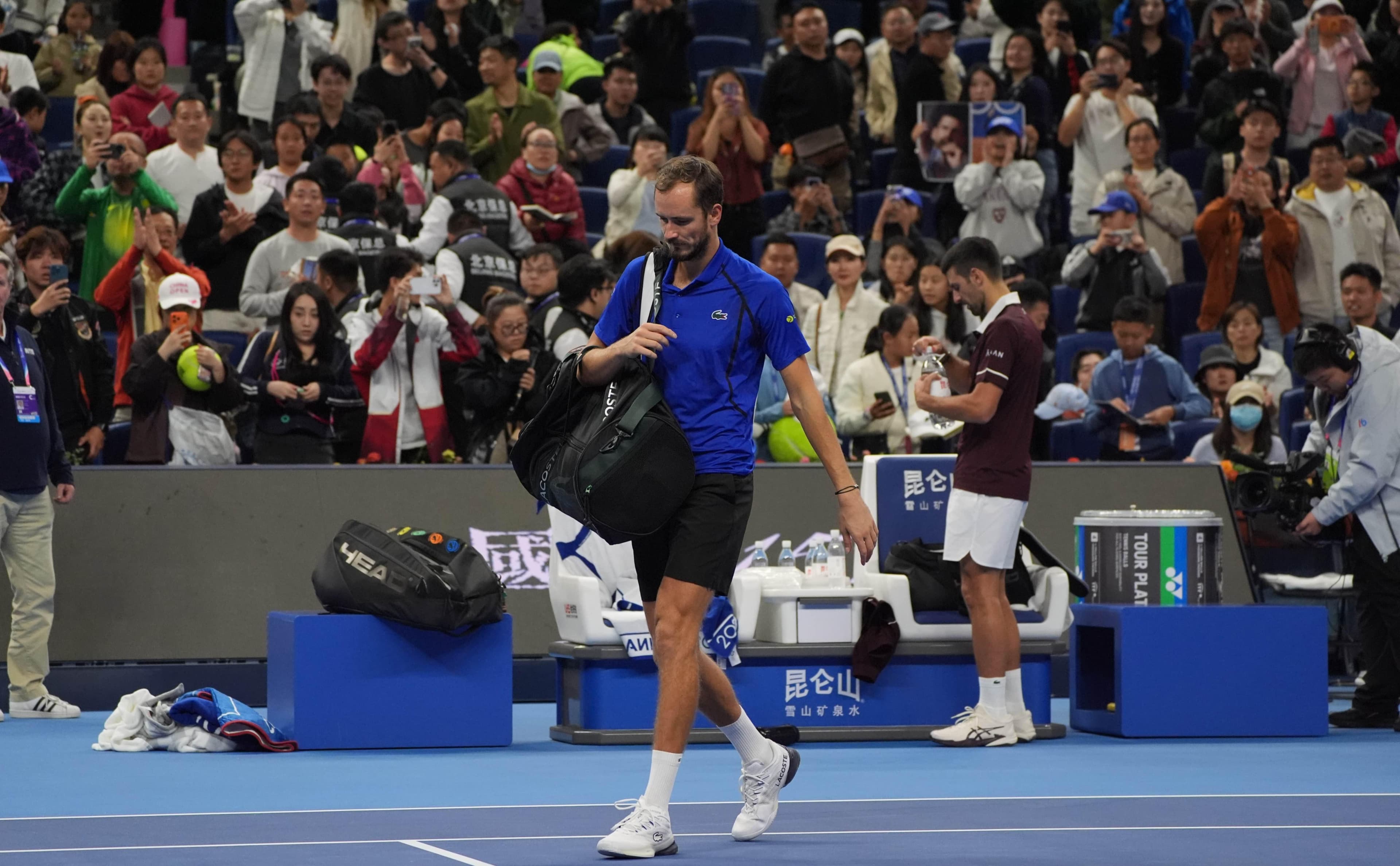 Medvedev after disqualification left the top 5 ATP rating
