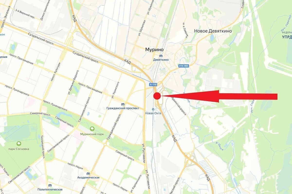 On the ring road in the Murino area will limit the speed and close two lanes from October 8