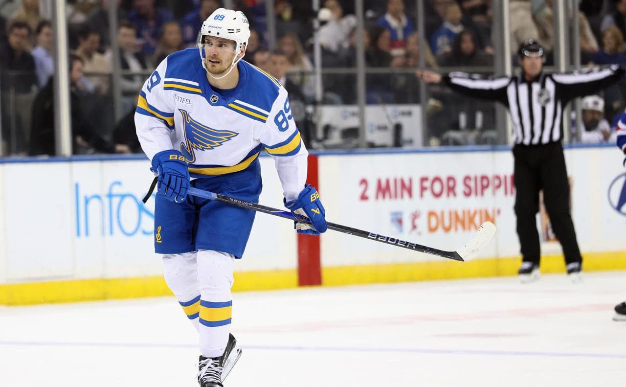 Russian Buchnevich will miss the NHL match because of the birth of a child