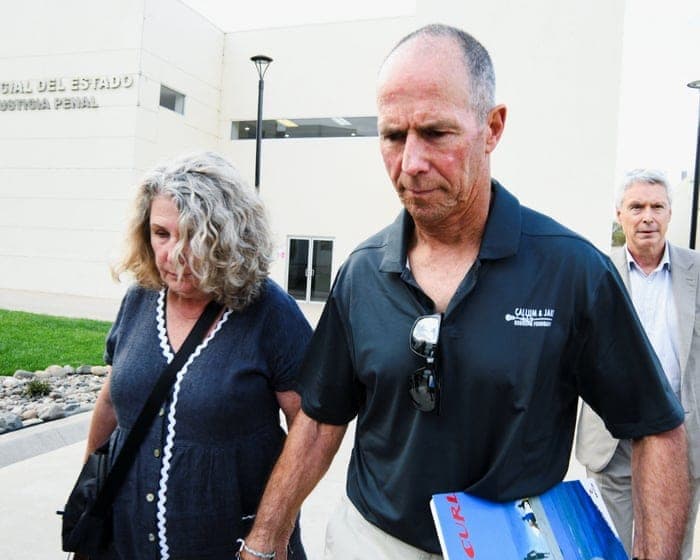 ‘ It’s hell’: father of slain Australian surfers tells Mexico homicide trial about identifying son’ bodies