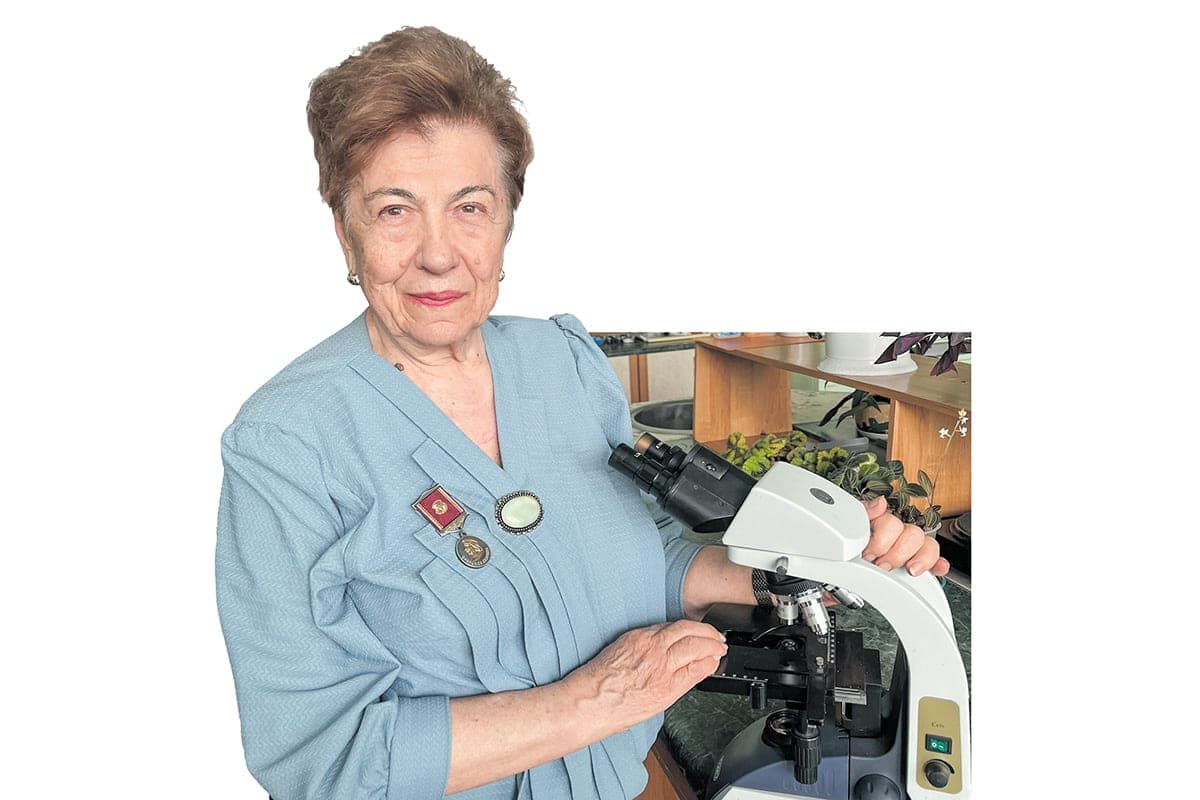 As a scientist and teacher, Zoya Vasilenko developed useful supplements from natural raw materials