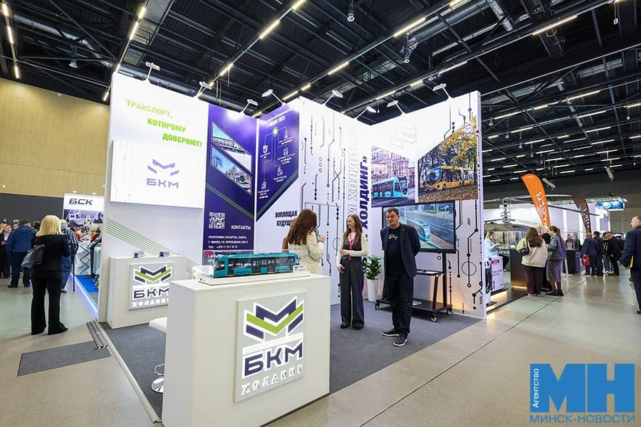 حافلات كهربائية وترام منخفضة التردد: BKM ويظهر الإمساك حلولا بيئية في المعهد الوطني للقراءة فقط. بيلاروس