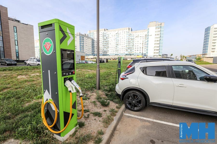In Minsk and satellite cities will install 21 charging stations for electric vehicles