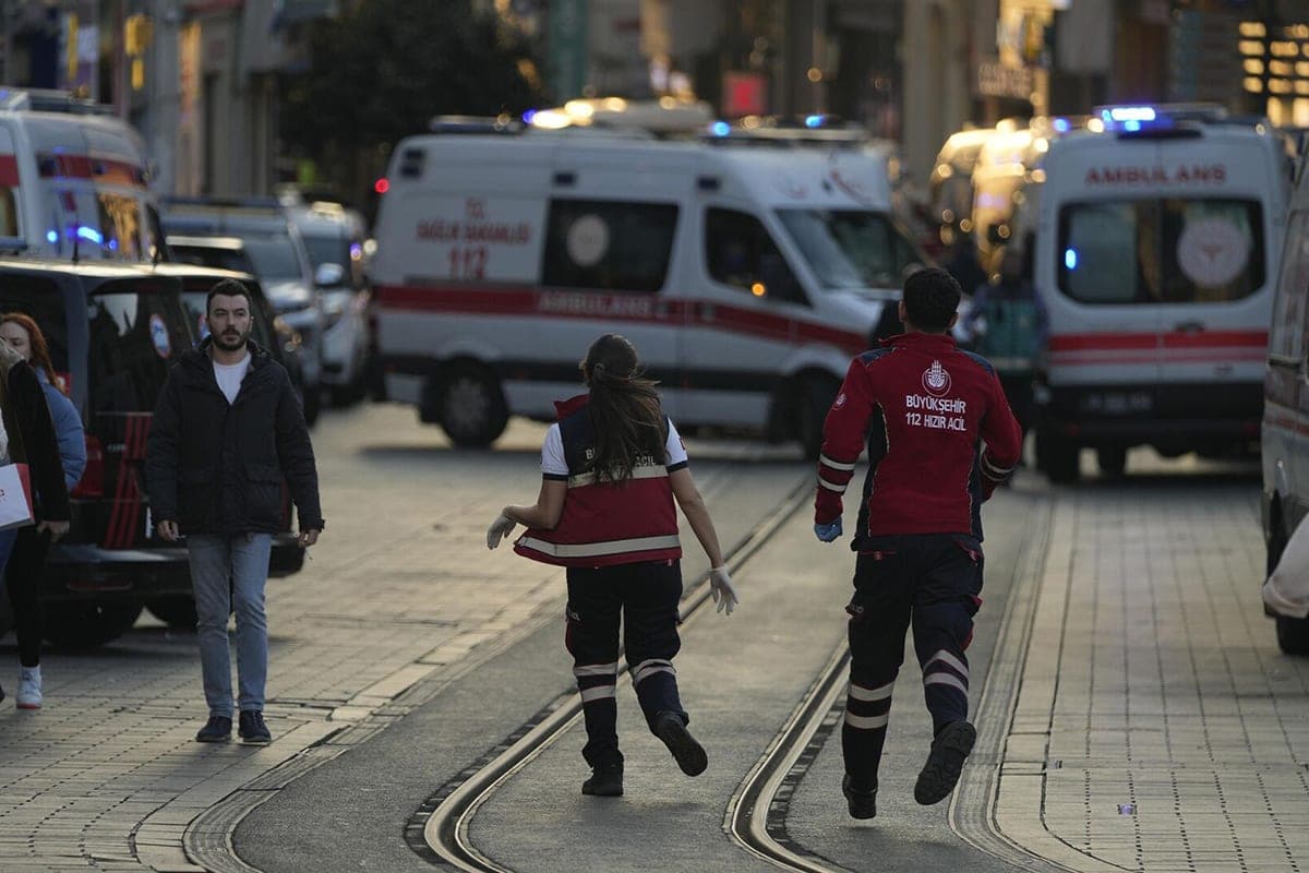 In Istanbul, a house partially collapsed – three people, including a teenager, were rescued from the rubble