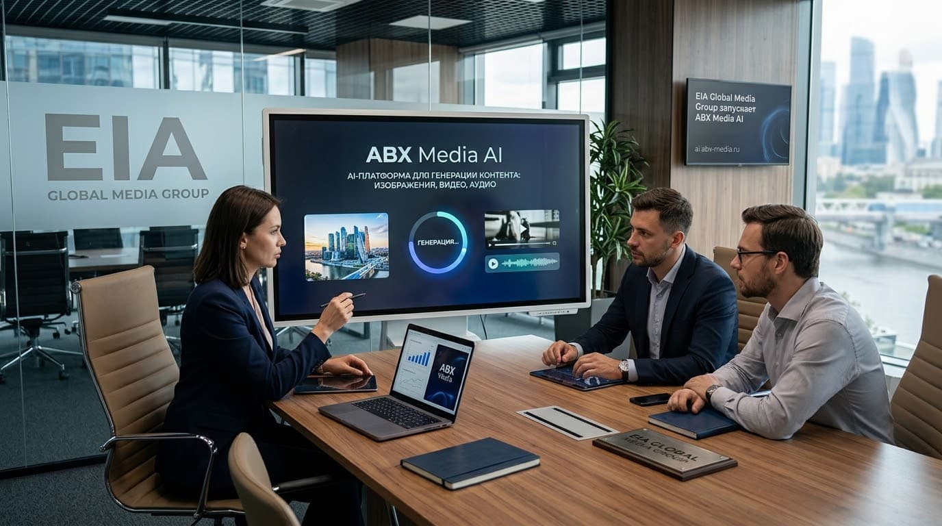 EIA Global Media Group launches ABX Media AI platform for image, video and audio generation