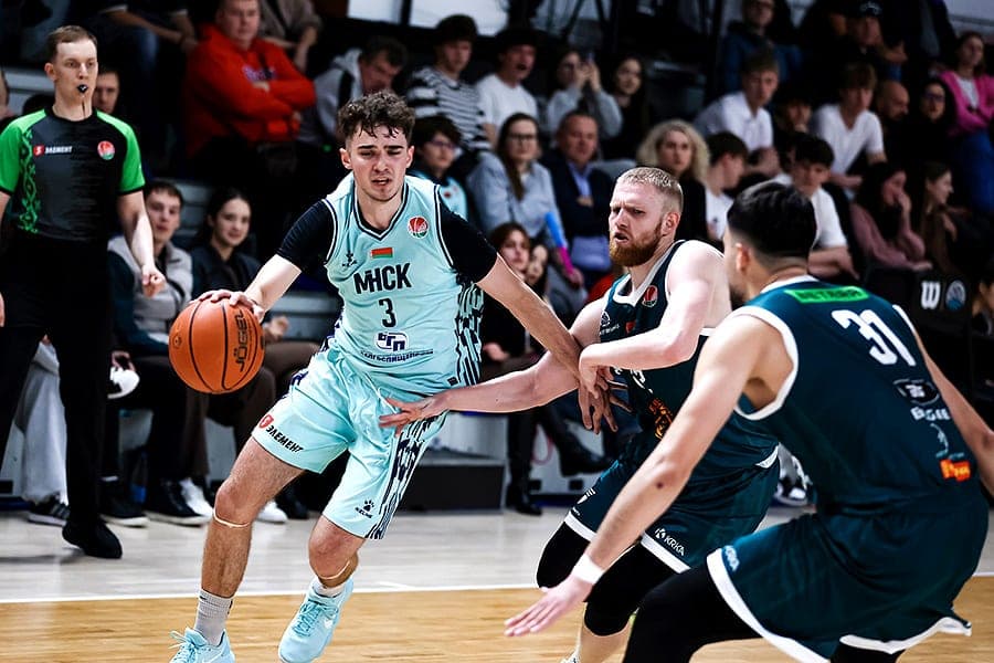 MINSK defeated Borysfen in the Belarusian basketball championship