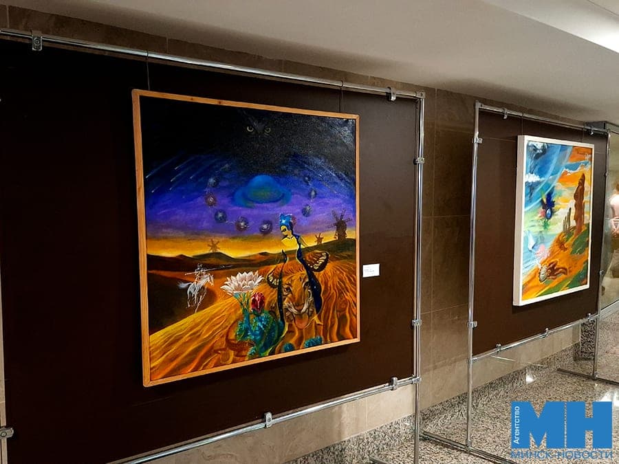 The merger of antiquity with the future: the exposition “Metamorphosis” works in Minsk