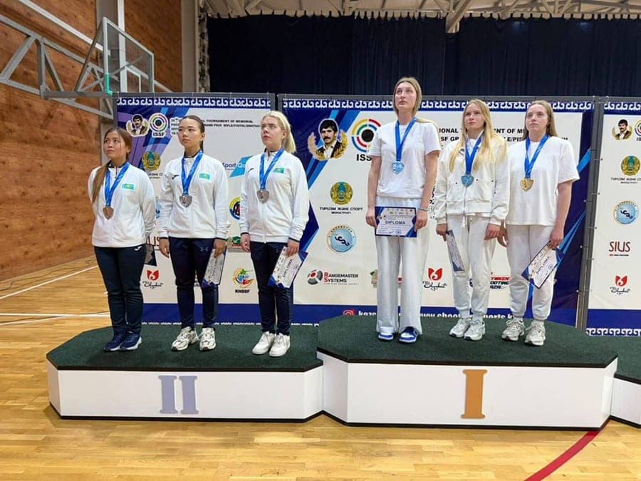 Белорусские стрелки выиграли три медали Гран-при ISSF в Казахстане