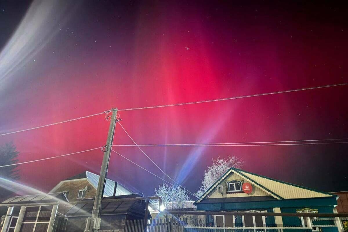 Northern Lights spotted in several areas of Tatarstan