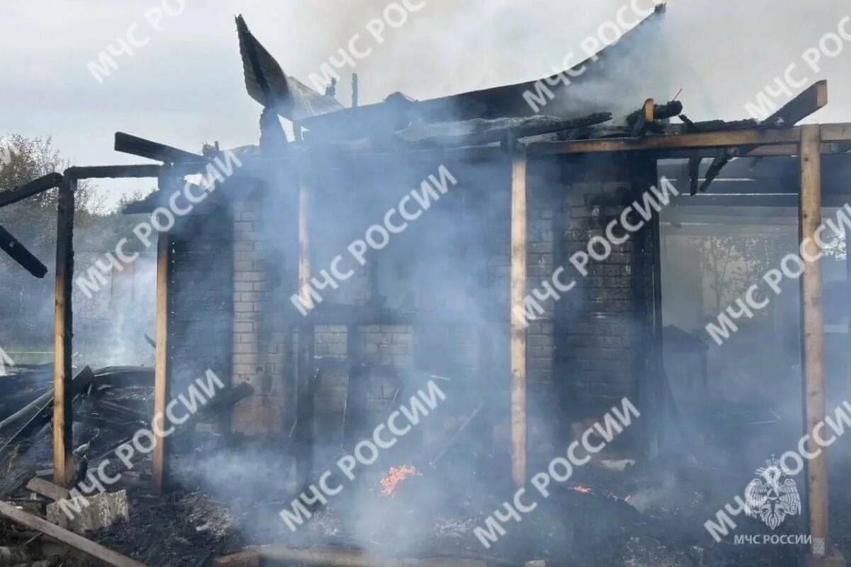 Au Tatarstan, une femme a reçu des brûlures dans un incendie à SNT