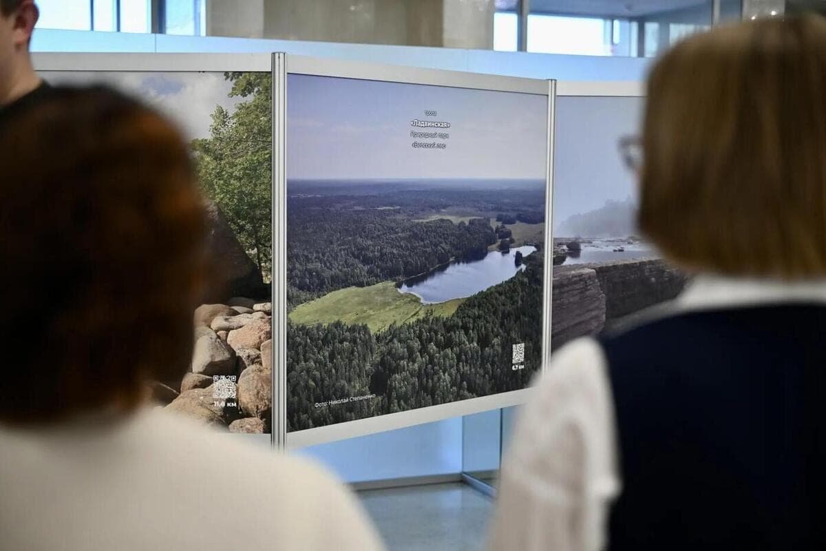 Photo exhibition with views of protected areas will travel to the cities of Leningrad region