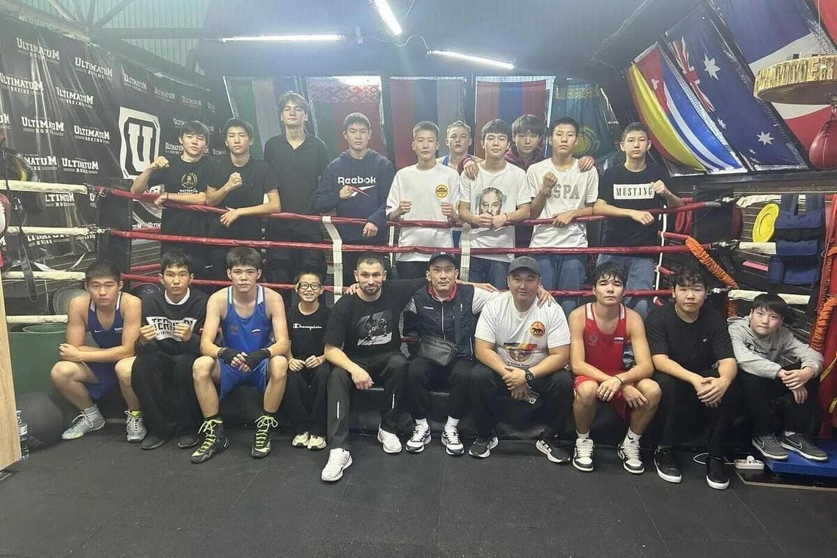 Boxers of Kalmykia held a match meeting on the road