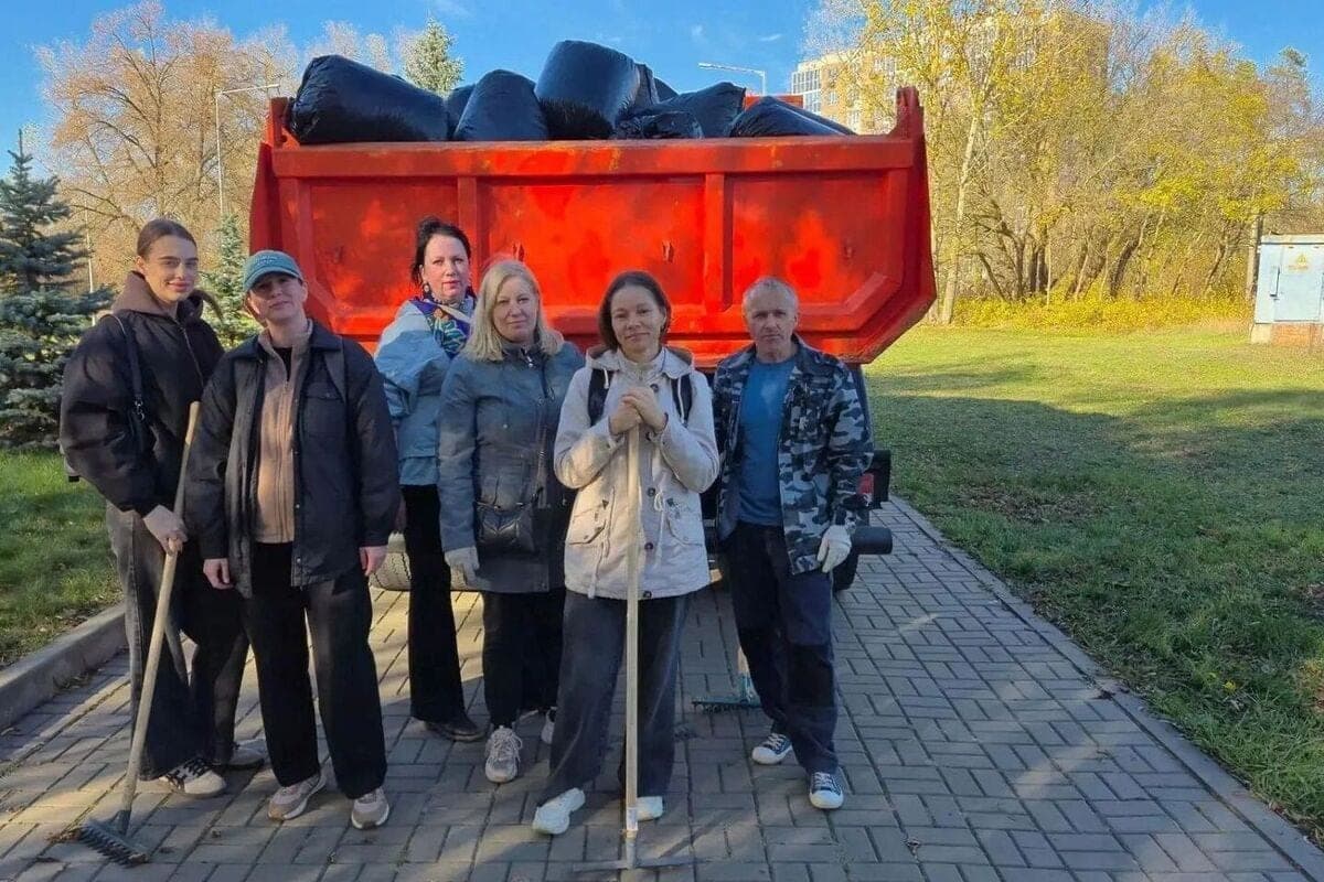 Куряне навели порядок в десятках зелёных зон