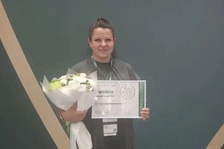 Operator from the peasant farm of the Lipetsk region was awarded the prize of the contest “Women in agriculture”