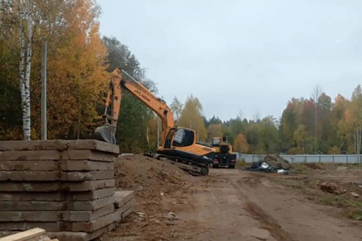 In Lyudinov cleared the site under the new hospital building
