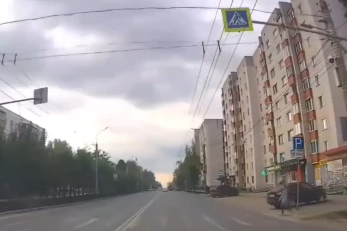 In Kirov after road repair pedestrian crossing became dangerous for children