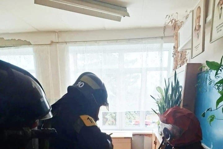 In the agricultural Academy of Kostroma worked out the rescue of people in a fire