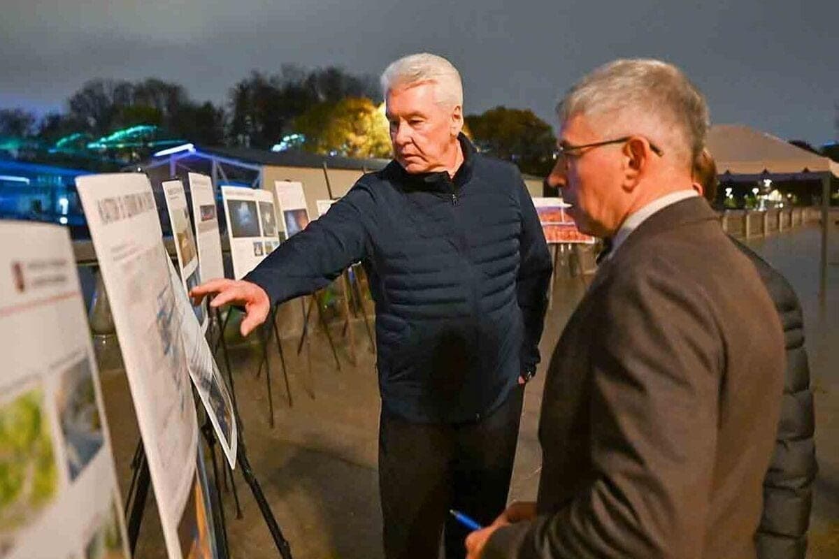 Sergey Sobyanin spoke about the comprehensive improvement of Gorky Park