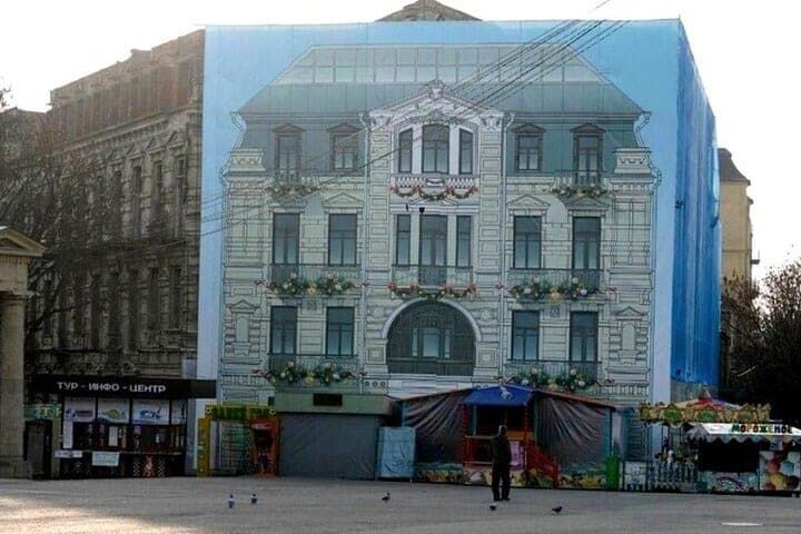 A Essentuki projet de restaurer l'hôtel